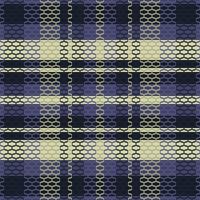 Tartan or plaid vintage color pattern. vector