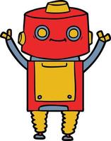 cartoon character robot vector