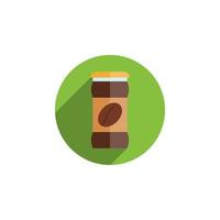 instant coffee vector for website symbol icon presentation