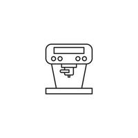 espresso machine vector for website symbol icon presentation