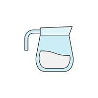 pitcher milk vector for website symbol icon presentation