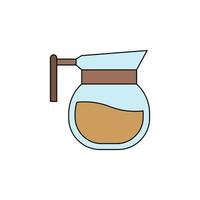 pitcher glass vector for website symbol icon presentation