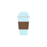 coffee cup plastic vector for website symbol icon presentation