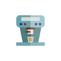 vector de máquina de espresso para presentación de icono de símbolo de sitio web