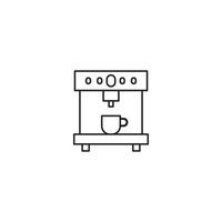 espresso machine vector for website symbol icon presentation