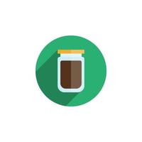 vector de café instantáneo para presentación de icono de símbolo de sitio web