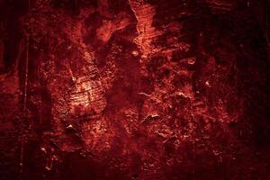 Dark red blood grunge wall concreate texture background photo