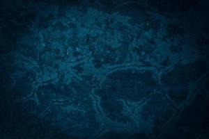 Dark blue and scary grunge wall concreate texture background photo