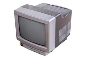 Retro old television isolated. photo