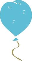 cartoon doodle balloon vector