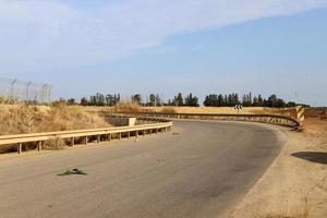 Highway in Israel from north to south photo