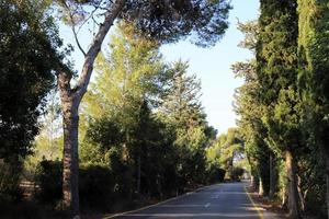 carretera en israel de norte a sur foto