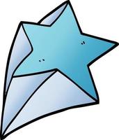 cartoon doodle stars vector