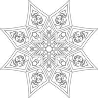 Creative Mandala Design vector