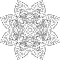 Creative Mandala Design vector