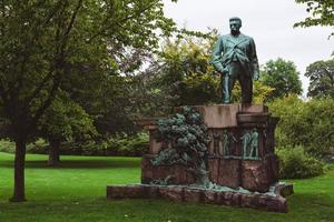 estatua de la reina carolina amalie en rosenborg foto