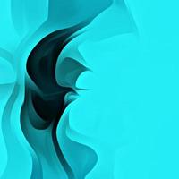 Bright Light Blue and Black Color Abstract Background.Neon twisted light effect wallpaper.Wave background with duotone geometric compositions. photo