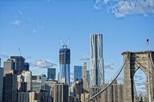 manhattan bridge cables photo