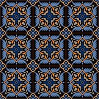 Seamless pattern decorative, flower pattern in vintage mandala style for tattoos, fabrics or decorations and more vector