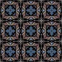Seamless pattern decorative, flower pattern in vintage mandala style for tattoos, fabrics or decorations and more vector