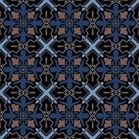 Seamless pattern decorative, flower pattern in vintage mandala style for tattoos, fabrics or decorations and more vector