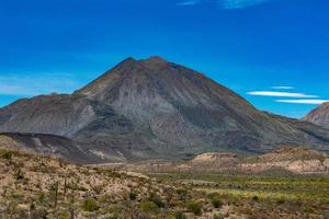 volcano Las Tres Virgenes Baja California Sur panorama photo