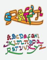 Vector Graffiti Alphabet Letters