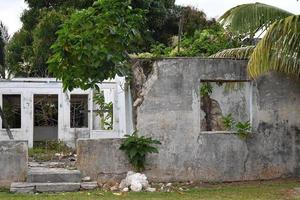 Polynesia cook island bungalow house photo