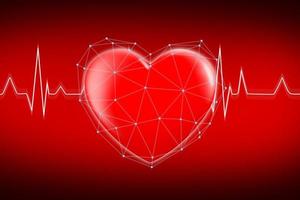 heart health care concept Get protected with a graphic shield. photo