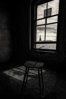 quarantine room Statue of liberty view from ellis island abandoned psychiatric hospital photo