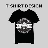 T-shirt Design Template vector