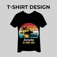 T-shirt Design Template vector