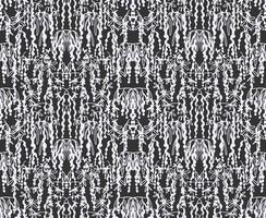 Abstract pattern in memphis style. Seamless vector flower pattern.