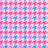 beautiful seamless geometric pattern with houndstooth vector