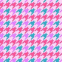 beautiful seamless geometric pattern with houndstooth vector