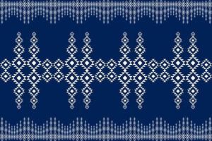 seamless geometric ethnic pattern for background or fabric vector