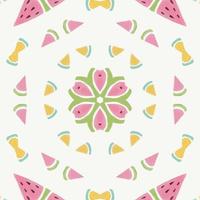Abstract kaleidoscope background. Beautiful kaleidoscope seamless pattern. Multicolor mosaic texture. Seamless kaleidoscope texture. Unique kaleidoscope design vector