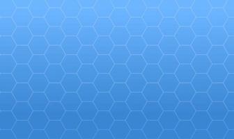 Hexagon white blue similar background and horizontal honeycomb texture for pattern backdrop flat vector illustration.