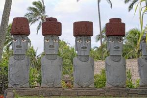 easter island moai photo