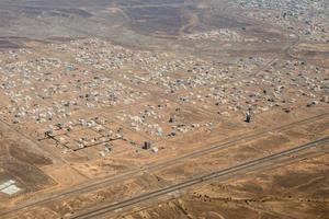 muscat ciudad árabe vista aérea landcape foto