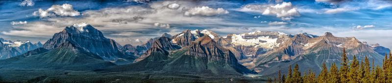 Canada Rocky Mountains Panorama landscape view photo