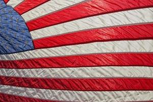 Usa American flag stars and stripes detail photo