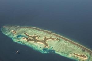 maldives aerial view landscape photo
