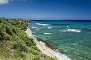 hawaii oahu vista de la bahía de hanauma foto