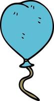 cartoon doodle balloon vector