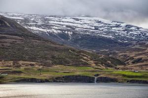 Akureyri Iceland coastal view photo