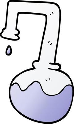 cartoon doodle science experiment