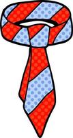 cartoon doodle tie vector