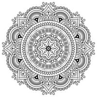 luxury ornamental mandala pattern background design vector