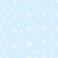 Seamless pattern with snowflakes. Christmas background. Vector illustration.